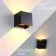 thumbnail image 2 of Aluminio Aplique pared LED Exterior Impermeable IP65 6W 12W Apliques de Luz para Pared Ángulo de Haz Ajustable Lampara pared Interior Moderno para Salon Dormitorio Sala Pasillo Escalera Iluminacion H, 2 of 4