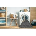 thumbnail image 2 of Ahgly Company Machine Washable Indoor Round Transitional Dark Goldray Area Rugs, 5' Round, 2 of 7