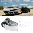 thumbnail image 3 of Boat Trailer Roller Brackets, Galvanized Steel Reduce Friction 8 Inch Stable Support Anti Aging Keel Roller Assembly Kit with Bolts for Small Yachts, 3 of 7