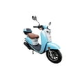thumbnail image 2 of TrailMaster Milano 50N Gas Powered Scooter, 49cc 4-Stroke Engine, Electric/Kick Start, Max Speed 30 MPH, (Pre-Assembled, Blue), 2 of 8