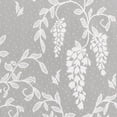thumbnail image 5 of Wisteria Arbor White Sheer Polyester Lace, Floral Window Treatment; 2-63L Panels Set, 5 of 5