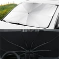 thumbnail image 2 of Gumesh Universal Windshield Sun Shade, 49"x26" Foldable Car Sunshade — Heat Insulating Front Window Protector for Vehicles, 2 of 2