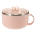 thumbnail image 1 of Bol Médical 1200 ml Grande Capacité Récipient Alimentaire Bol (Rose), 1 of 8