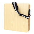 thumbnail image 2 of Cajón de viaje, tambor de mano plano, compacto, único con correa ajustable, caja de percusión de cajón de madera para festivales, fiestas en casa, esp, 2 of 8