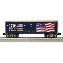 Lionel American Flag LED boxcar