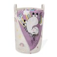 thumbnail image 2 of Bebelelo Soft Printed Foldable Laundry Basket Rainbow, Beige, 2 of 3