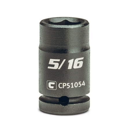 UPC: 0886352510547 | Capri Tools 5/16-Inch Shallow Impact Socket  1/4-Inch Drive  6-Point  SAE