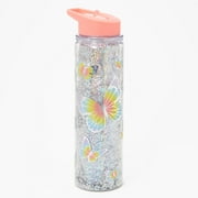 Claire's Coral Butterfly Water Bottle