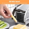 thumbnail image 3 of French Fries Cutter Cutting Steel Potato Cutter Stainless Steel French Fries Vegetable Cutter Cutting Machine, 3 of 5