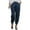 Blue, variant on Sngxgn Wide Leg Pants for Women Pants with Pockets High Waist Work Business Casual Sweatpants(Black,XL)