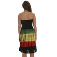 thumbnail image 3 of Riviera Sun Strapless Tube Short Dress / Summer Dresses (Tie Dye, 3X), 3 of 3