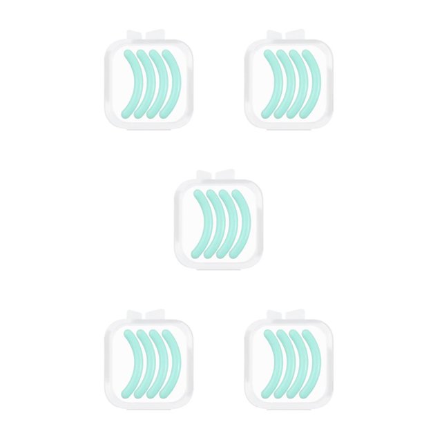 Guardurnaity Recambios para rizador de pestañas, no se rompen fácilmente, flexibles, duraderos, resistentes, prácticos, reemplazan la tira adhesiva, azul Type2 NO2 Guardurnaity CBP385797