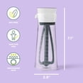 thumbnail image 2 of Chef'n Glass Emulstir Salad Dressing Mixer 104 758 395, 2 of 7