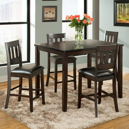 vilo home inc americano 5 piece pub table set walmart com