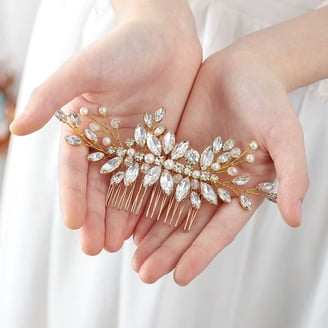 Crystal Bride Wedding Hair Comb Hair Accessories with  display picture 2