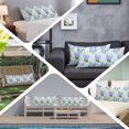 thumbnail image 6 of Summer Hydrangeas Long Body Pillow Covers, White Blue Flowers Pastoral Leaves Soft Throw Pillow Cases with Invisible Zipper, Decorative Pillowcase Pillows Protectors for Sofa Bed Couch 20"x60", 6 of 9