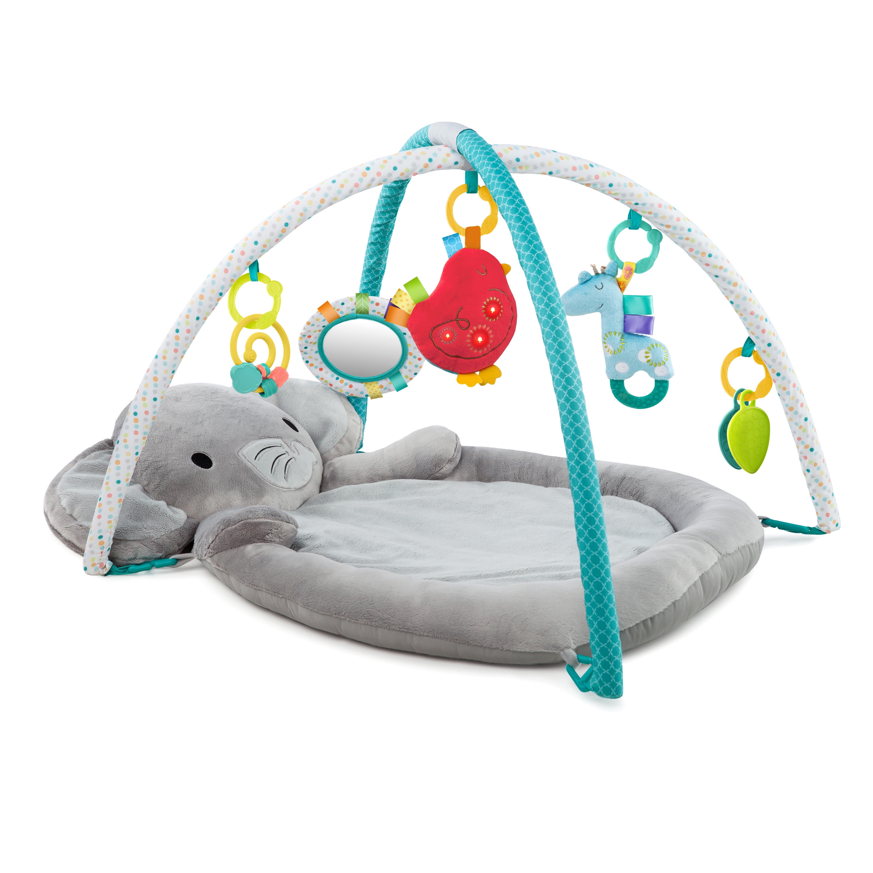 Babies Elephant Playmat PinkSoft Baby Plush Toy 