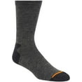 thumbnail image 2 of Weatherproof Premium 4-Pair Men's Wool Blend Crew Socks (6-12, Charcoal/grey), 2 of 2