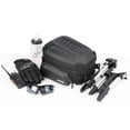 thumbnail image 2 of Rhinowalk Motorcycle Rear Seat Bag Waterproof Hard Shell Tail Bag Shoulder Pack MTR4001KM Matte Black 12-18L Capacity Durable Expandable for Long Distance Travel., 2 of 6