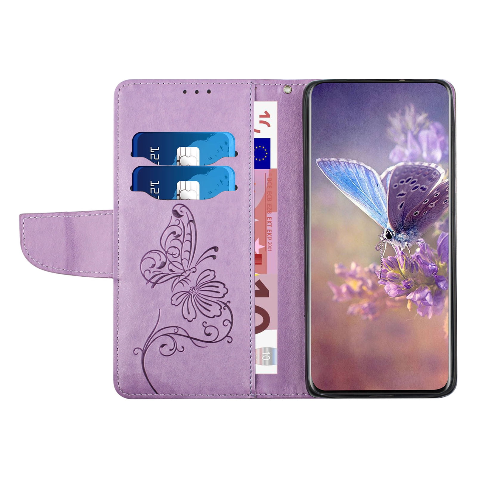  Pretty Butterfly Card Slots Wallet flip Cover Compatible with Xiaomi  Mi 12 S 12S Ultra 12ultra 12Sultra Phone Cases Holder Magnetic PU Leather  housing (Gray,Xiaomi 12S Ultra) : Cell Phones 