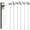 Animal Series, variant on 7.5" Stainless Steel Cocktail Stirrers with Cute Animal Design, Set of 6 Reusable Swizzle Sticks for Coffee, Martini, Drinks - Dishwasher Safe Metal Bar Tools Stir Sticks