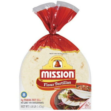 Mission Flour 6" Small Fajita Size Tortillas, 40 ct - Walmart.com