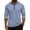 Blue-B#2028, variant on Summer Henley Shirts for Men Striped Raglan 3/4 Sleeve Jersey Baseball T-Shirts Sport Athletic Big and Tall Cotton Shirts for Men