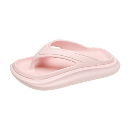 

Woman Fashion Outdoor Slippers 6 Size Choose 35-36/37-38/39-40/40-41/42-43/44-45 Suitable for Going Beach Side Wear Pink 37-38
