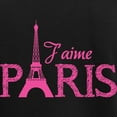 thumbnail image 3 of CafePress - J'aime Paris Women's Dark Pajamas - Women's Short Sleeve Print T-Shirt and Pants Dark Cotton Pajama Set, 3 of 7