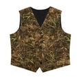 thumbnail image 4 of Garronmavis Duck Hunting Boys Outerwear Vests Lightweight Sleeveless Slim Fit Casual Vests Outfit Fashion 3-button Single Breasted Closure & 2 Slit Pockets Warm Fall Winter Coats, 4 of 7