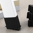 thumbnail image 4 of UPGRATOR 4pcs Ladder Feet Mats Rubber Black Stress Dispersion Indoor Use, 4 of 7