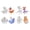 Suit, variant on Kois Fish Shape Epoxy Resin for Jewelry Flexible Keychain Pendant Craft Making Jewelry Supplies