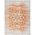 thumbnail image 3 of SAFAVIEH Madison Katina Oriental Area Rug, Orange/Ivory, 8' x 10' - Large - Traditional Design, Orange & Ivory, Non-Shedding & Easy Cleaning, Ideal for Living Room, Bedroom, Dining Space, 3 of 16