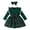 Green, variant on URMAGIC Toddler Baby Girl Christmas Outfit Newborn Plaid Bowknot Long Sleeve Dress Fall Winter Casual Dress Xmas Skirt Headband Outfits