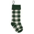 thumbnail image 2 of Buffalo Plaid Christmas Stockings Set 2, Large Traditional Red and Black Xmas Stockings, Christmas Stocking for Fireplace Hanging Decor Holiday Christmas Decorations Indoor 18 Inch, 2 of 8
