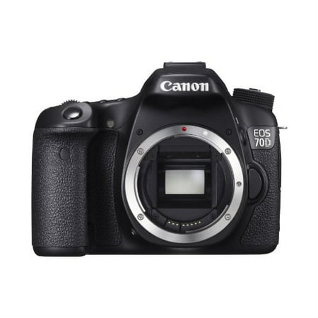 Canon EOS 70D (8469B002) Digital SLR Cameras Black 20.2 MP Digital SLR Camera -