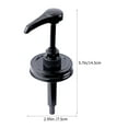 thumbnail image 2 of 2Pcs Syrup Dispenser Pumps Plastic Syrup Pumps Convenient Honey Bottle Pumps Honey Pumps, 2 of 9