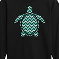 thumbnail image 3 of Instant Message - Striped Turtle - Toddler & Youth Long Sleeve Graphic T-Shirt, 3 of 6