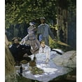 thumbnail image 2 of Monet, Claude 15x17 Black Ornate Wood Framed with Double Matting Museum Art Print Titled - Luncheon on the Grass, 2 of 4
