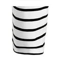 thumbnail image 4 of CamisePaHombres Cuello Redondo Mangas Largas Estampado de Rayas Negro Y Blanco 48, 4 of 6
