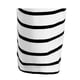 thumbnail image 4 of CamisePaHombres Cuello Redondo Mangas Largas Estampado de Rayas Negro Y Blanco 48, 4 of 6