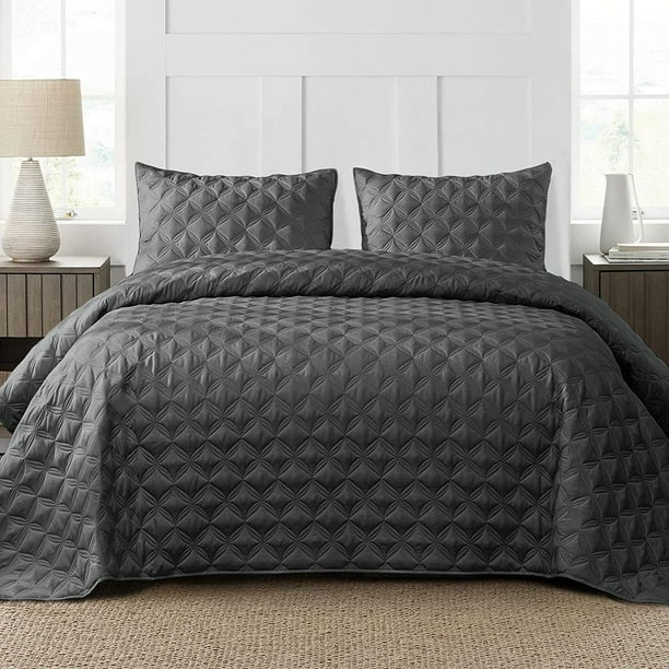 Exclusivo Mezcla Bed Quilt Set King Size for All Seasons, Stitched