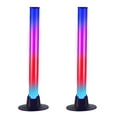 thumbnail image 1 of Amdohai 2Pcs Colorful Sound Pickup Lamps USB Desktop Atmosphere Light High-sensitivity Pickup Light Bar Fun Gaming, 1 of 8