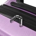 thumbnail image 3 of Travel Select Sunny Side Hardside Spinner Luggage with Spinner Wheels, Lavender, 26" Medium Checked, 3 of 6
