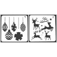 thumbnail image 2 of Merry Christmas Stencils Painting Template Drawing Card DIY Projects Handbook 8X, 2 of 11