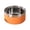 Orange, variant on Stainless Steel Pet Bowl Customizable Name Embossed Non Silicone Base Durable for Dog Cat Food Water Feeding