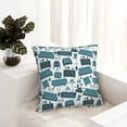 thumbnail image 6 of Pofeuu Modern Furniture Print Double-sided plush pillowcase Square Throw Pillow Covers Pillows Cover for Living Room Bedroom Sofa Couch Cushion Cover（No pillow core）-12"x12", 6 of 7