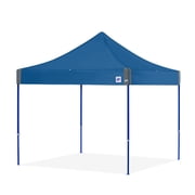 E-Z Up EZUEC3STL10KFBKTBK 10 ft. Eclipse Steel Shelter Black Frame & Black Top