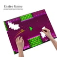 thumbnail image 5 of Lsque Geometry Dash Pattern Wooden Picture Puzzle ,500 Piece Jigsaw Puzzle ,Family Fun Puzzle, Home Décor Puzzle, Gift Puzzle(Horizontal style), 5 of 8