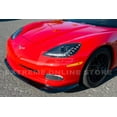 thumbnail image 5 of Replacement For 2005-2013 Chevrolet Corvette C6 Base Models | ZR1 EXTENDED Style Front Bumper Lower Lip Splitter ( ABS Plastic - Painted Black ), 5 of 12